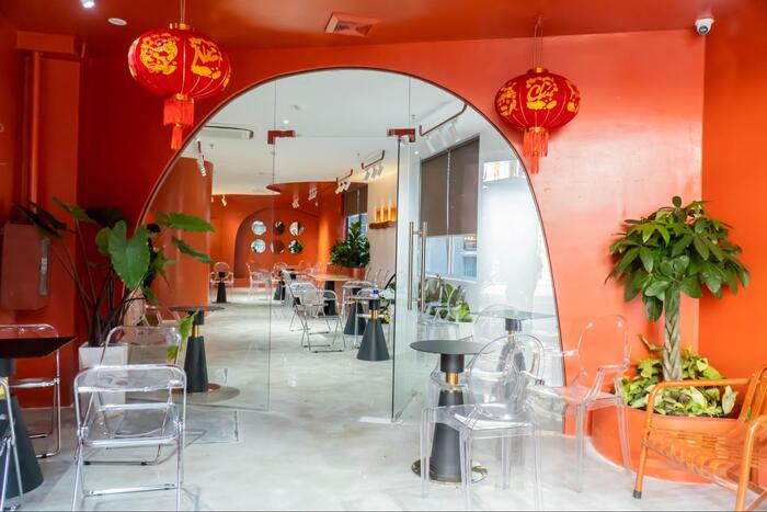 “Lại đây Cafe” ngay sảnh tầng 1 khách sạn Quốc Cường