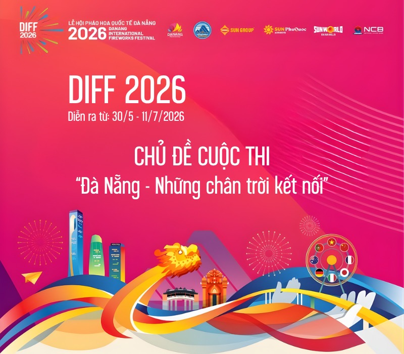 Pháo hoa Quốc tế DIFF 2026
